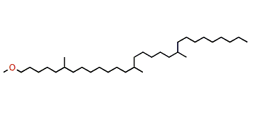 6,14,20-Trimethylnonacosyl methyl ether